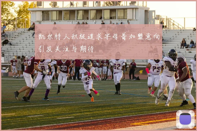 凯尔特人积极追求字母哥加盟意向引发关注与期待